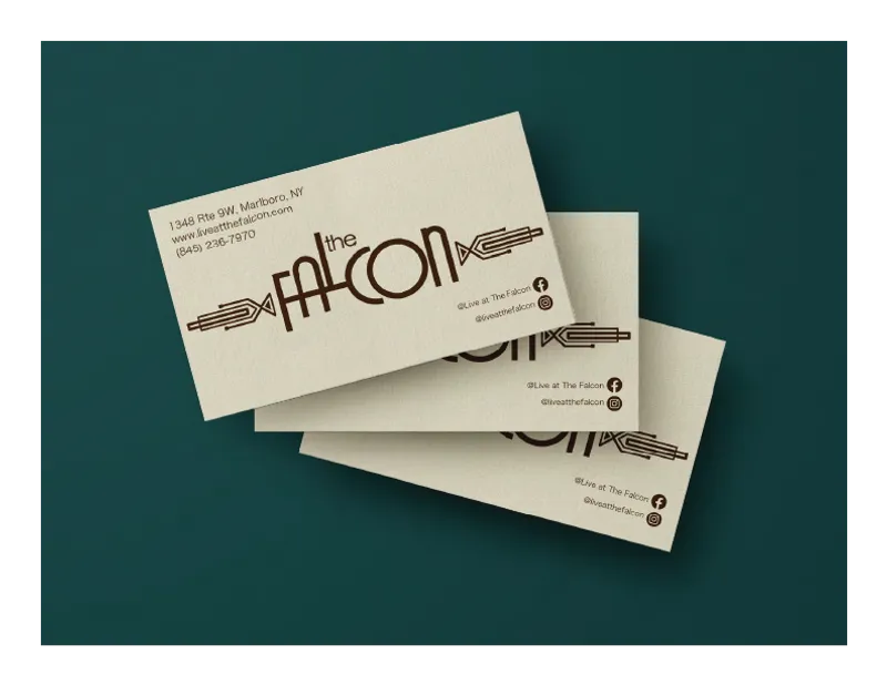 The Falcon Business Cards